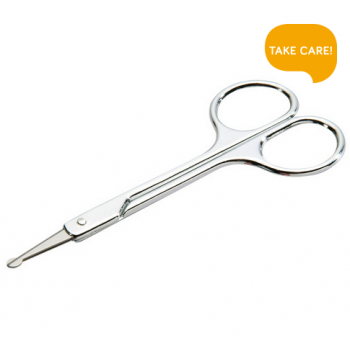 Šķēres ar īpaši plāniem galiem  BabyOno 066 Šķēres ar īpaši plāniem galiem  BabyOno 066