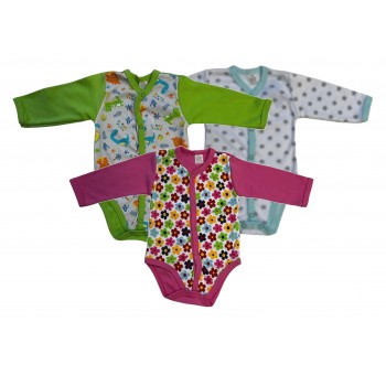 Bodi ar garām piedurknēm 68 cm ZUZIA-723-izpārdošana Bodi ar garām piedurknēm 68 cm ZUZIA-723-izpārdošana