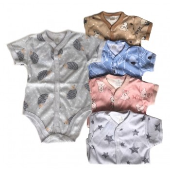 Bodi ar īsām piedurknēm 62 cm ZUZIA-723 Bodi ar īsām piedurknēm 62 cm ZUZIA-723