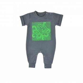 Rompers vasaras "OCTOPUS" 80 cm KoalaBaby 08-536 grey Rompers vasaras "OCTOPUS" 80 cm KoalaBaby 08-536 grey