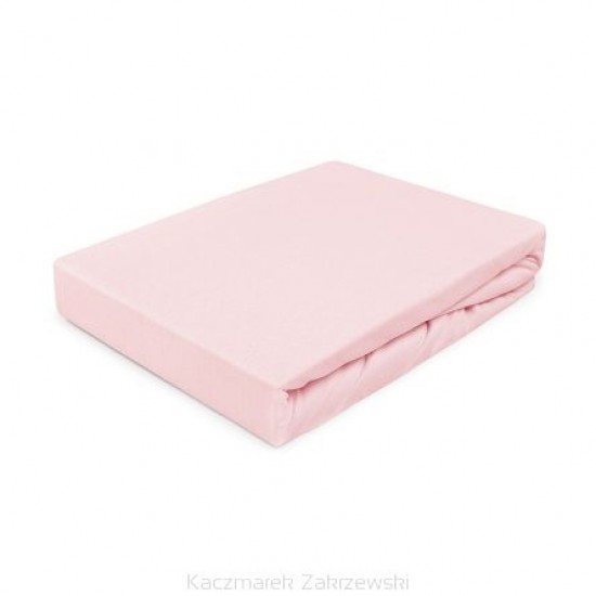 Palags jersī ar gumiju 140x70 cm LIGHT PINK (7314)