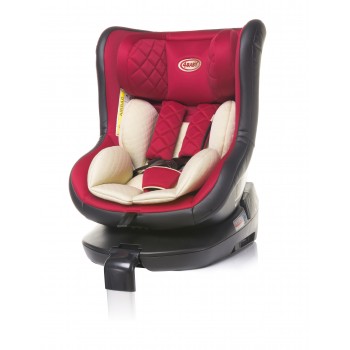 4baby ROLL-FIX ISOFIX red 0-18kg [Akcija]