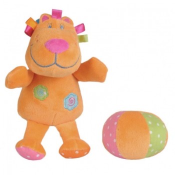 Mīksta lauva ar bumbiņu BabyOno 1191-izpārdošana Mīksta lauva ar bumbiņu BabyOno 1191-izpārdošana