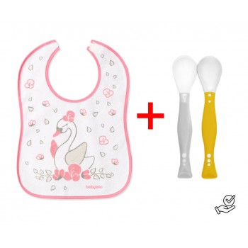 Priekšautiņš frotē 26x36 cm+elastīgas karotes (833+1066)-izdevīgi! BabyOno Priekšautiņš frotē 26x36 cm+elastīgas karotes (833+1066)-izdevīgi! BabyOno