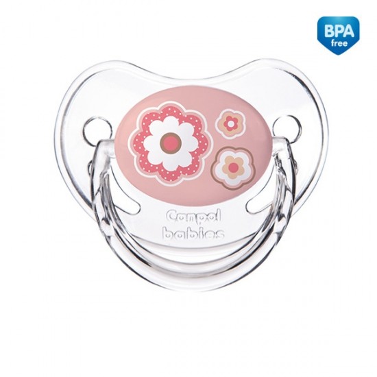 Māneklis NEWBORN anatomiskās formas 6-18m Canpol 22/566 pink