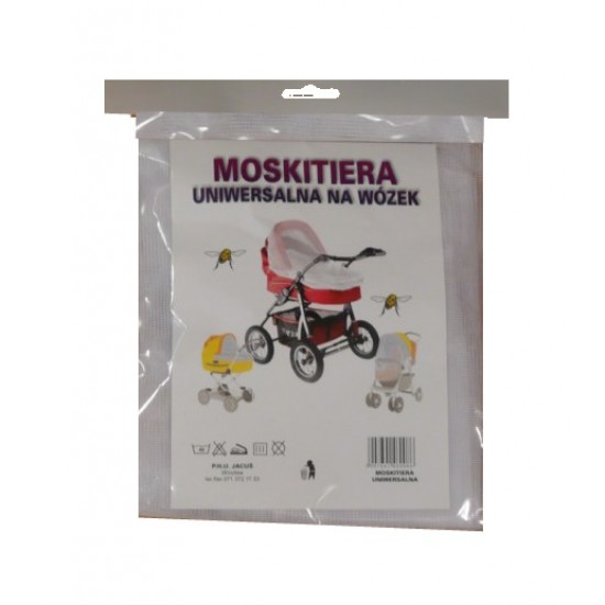 Moskītu tīkls ratiņiem (balts)