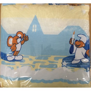 Apmale bērnu gultai  180 cm MOUSE blue (Ankras) Apmale bērnu gultai  180 cm MOUSE blue (Ankras)