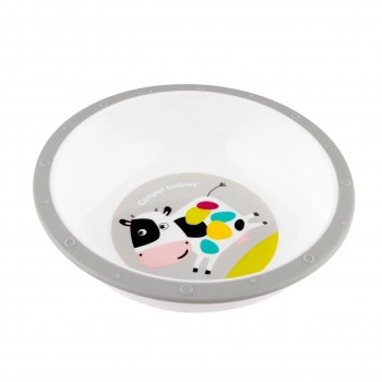 Bļoda ar neslīdošo pamatni LITTLE COW Canpol 4/416 Bļoda ar neslīdošo pamatni LITTLE COW Canpol 4/416