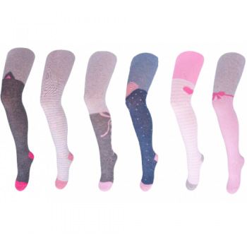 Zeķubikses k/v ar zīmējumu RAB-0003 GIRL 140-146 cm AKCIJA