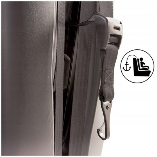 Autosēdeklis GO-FIX graphite 76-105 cm [A]