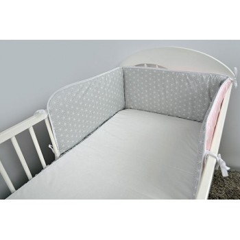 Apmale 180 cm ROSETTE grey/pink [A]