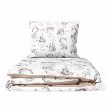 G/v komplekts ELEPHANTS&Rainbow K-2P120 (sega, spilvens) [A]