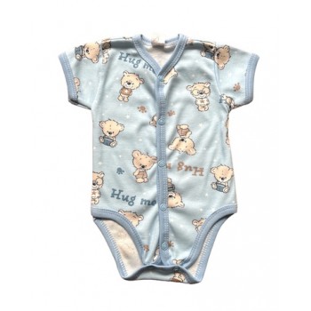 Bodijs ar īsām pied. Blue Teddy 56 cm (723is) Bodijs ar īsām pied. Blue Teddy 56 cm (723is)