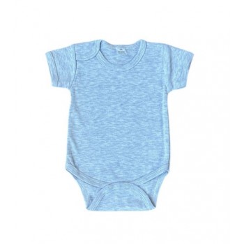 Bodijs ar īsām pied. 68 cm 746 grey melange Bodijs ar īsām pied. 68 cm 746 grey melange