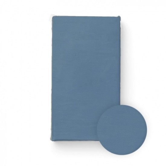 Palags jersī ar gumiju 120x60 cm DARL BLUE BL056 Palags jersī ar gumiju 120x60 cm DARL BLUE BL056