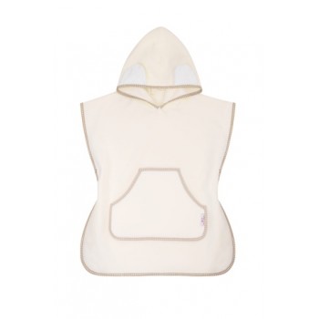 Pončo frotē ECRU BL184-izpārdošana