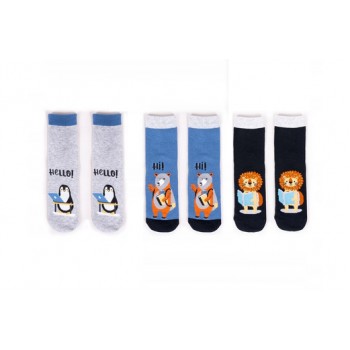 Zeķes SCHOOL ANIMALS SKA-0038 BOY (27/30) Zeķes SCHOOL ANIMALS SKA-0038 BOY (27/30)