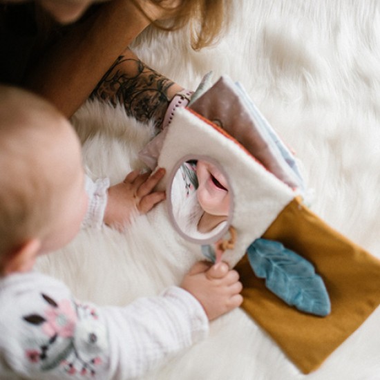 Mīkstā grāmatiņa NATURE BabyOno 1531 Mīkstā grāmatiņa NATURE BabyOno 1531