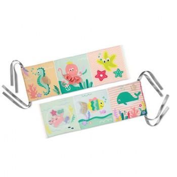 Mīkstā grāmatiņa divpusējā UNDER THE SEA BabyOno 1563 Mīkstā grāmatiņa divpusējā UNDER THE SEA BabyOno 1563