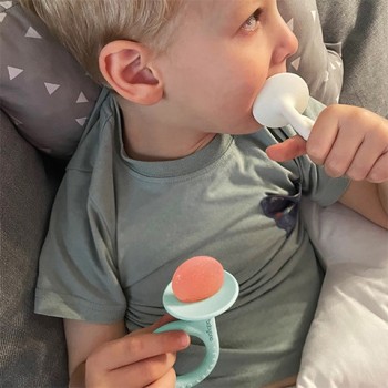 Silikona zobgrauznis SNAIL BabyOno 1597/02 Silikona zobgrauznis SNAIL BabyOno 1597/02