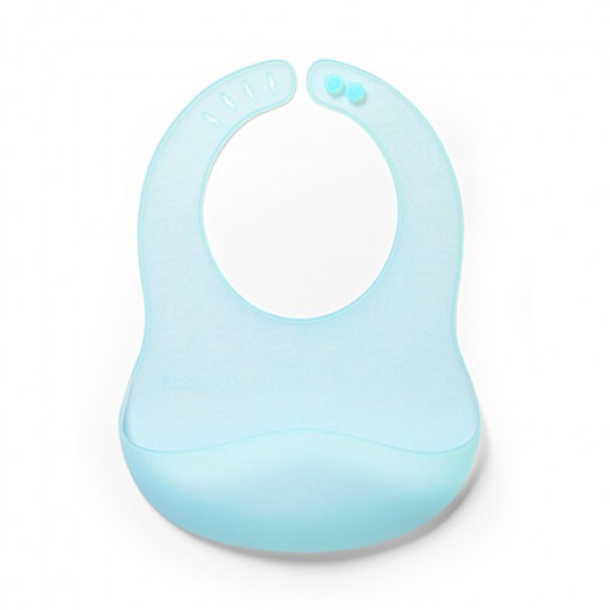 Silikona priekšautiņš ULTRATHIN BabyOno 1598/03 blue Silikona priekšautiņš ULTRATHIN BabyOno 1598/03 blue