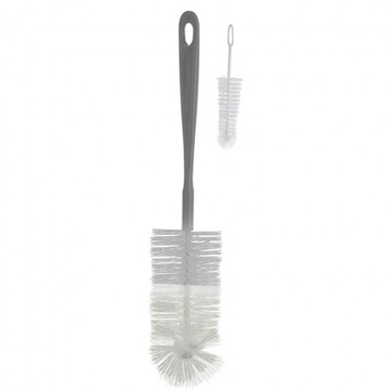Birstes pudelei un knupim BabyOno 721/03 grey Birstes pudelei un knupim BabyOno 721/03 grey
