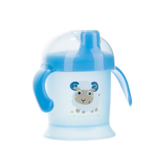 Mācību krūze neizlīstošā BUNNY&Co 31/300 blue Mācību krūze neizlīstošā BUNNY&Co 31/300 blue