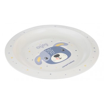 Šķivis plastmasas CUTIE ANIMALS 4/411 blue2 Šķivis plastmasas CUTIE ANIMALS 4/411 blue2