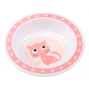 Plastmasas bļoda CUTE ANIMALS 4/412 pink Plastmasas bļoda CUTE ANIMALS 4/412 pink