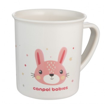 Plastmasas krūzīte PINK RABBIT 04/413