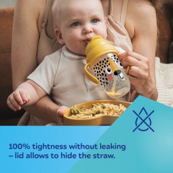 Krūze ar salmiņu un svērteni GEPARDS 56/617 Krūze ar salmiņu un svērteni GEPARDS 56/617