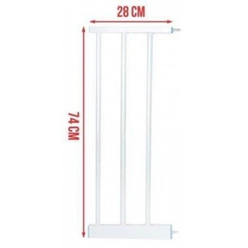 Drošības vārtu pagarinājums 28 cm (355) Drošības vārtu pagarinājums 28 cm (355)