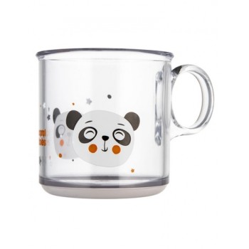 Krūze ar neslīdošu riņķi EXOTIC ANIMALS 2/100 transparent