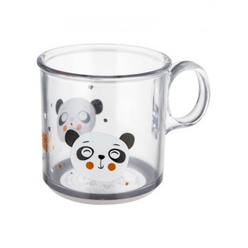 Krūze ar neslīdošu riņķi EXOTIC ANIMALS 2/100 transparent