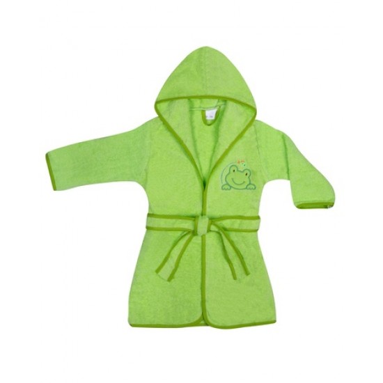 Halāts frotē Green Frog 104/110 cm (44689) [A]