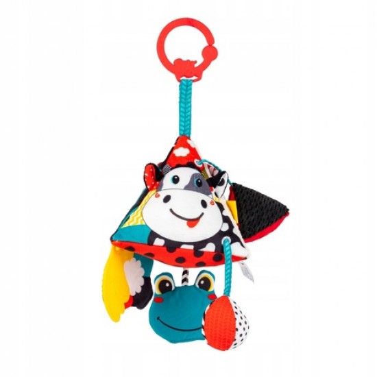 Mīksta rotaļlieta-piramīda COW 24367 [A]