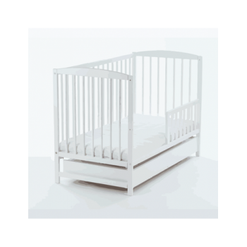 Gulta-tahta LULAYA DELUX baltā ar kasti (Drewex) [A]