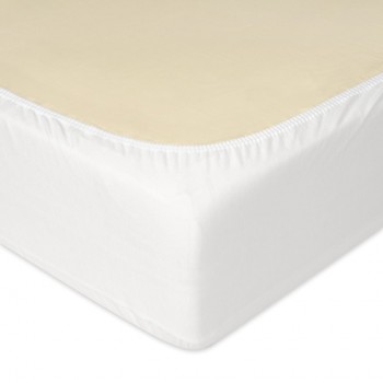 Palags jersī mitrumnecaurlaidīgs WHITE 140x70 cm (3680)