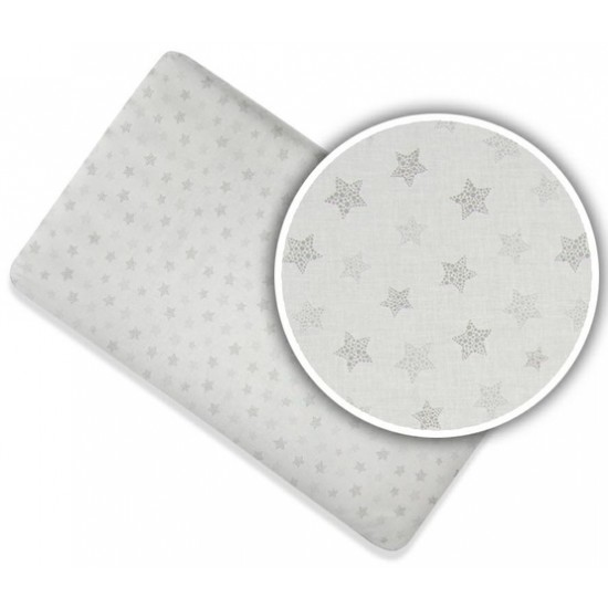 Palags kokvilnas 140x70 cm GREY STARS Palags kokvilnas 140x70 cm GREY STARS