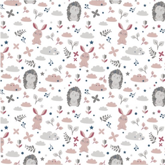 Autiņš flaneļa ar vaskadrānu Rabbit&Hedgehog 50x70 cm (1081) Autiņš flaneļa ar vaskadrānu Rabbit&Hedgehog 50x70 cm (1081)
