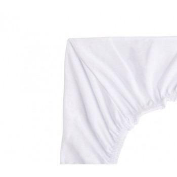 Palags jersī ratiņu matracim 75x35 cm SILLO-2190 WHITE Palags jersī ratiņu matracim 75x35 cm SILLO-2190 WHITE