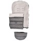 Guļammaiss Zaffiro iGROW 2.0 Plush melange grey SW20-M009 [A]