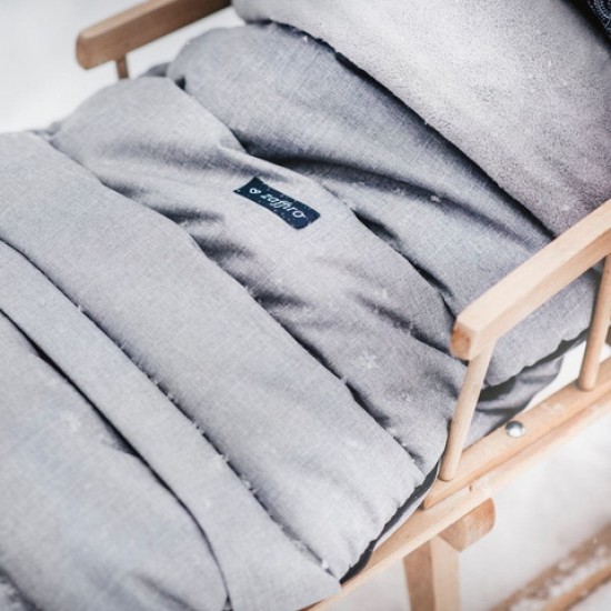 Guļammaiss Zaffiro iGROW 2.0 Plush melange grey SW20-M009 [A]