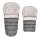 Guļammaiss Zaffiro iGROW 2.0 Plush melange grey SW20-M009 [A]