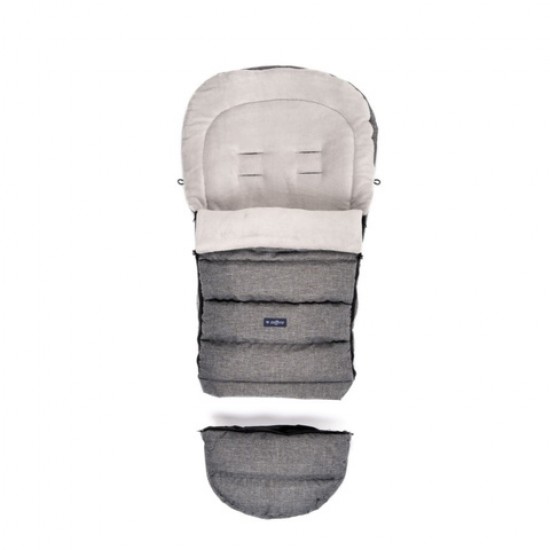 Guļammaiss Zaffiro iGROW 2.0 Plush melange grey SW20-M009 [A]
