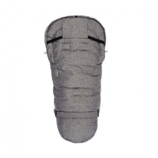 Guļammaiss Zaffiro iGROW 2.0 Plush melange grey SW20-M009 [A]