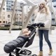 Guļammaiss Zaffiro iGROW 2.0 Plush melange grey SW20-M009 [A]