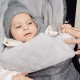 Guļammaiss Zaffiro iGROW 2.0 Plush melange grey SW20-M009 [A]