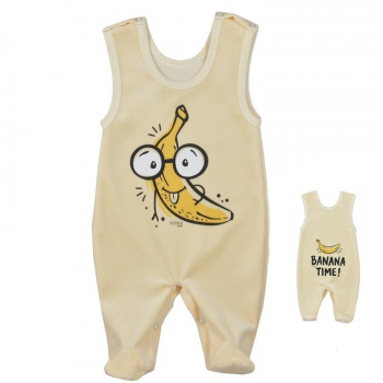 Rāpulis  velūra BANANA TIME 62 cm KoalaBaby 08-740