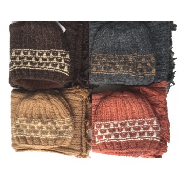 Cepure dubultā +šalle 2720 (55-60 cm)-izpārdošana